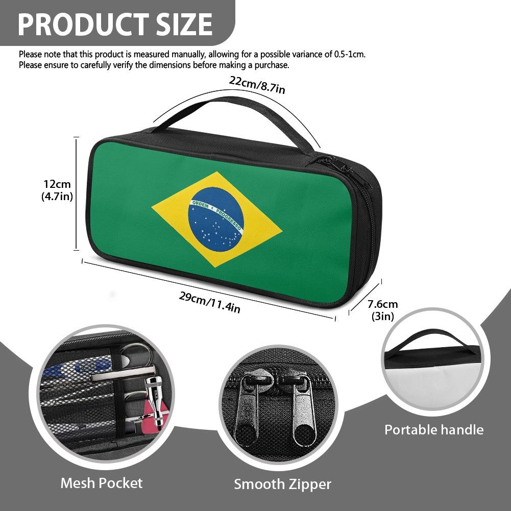 Brazil Flag Inspired Stethoscope Storage Bag