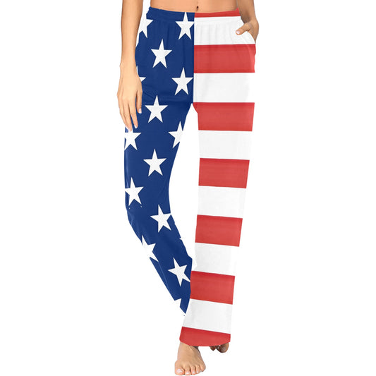 USA/American Flag Women's Pajama Trousers Made in the USA