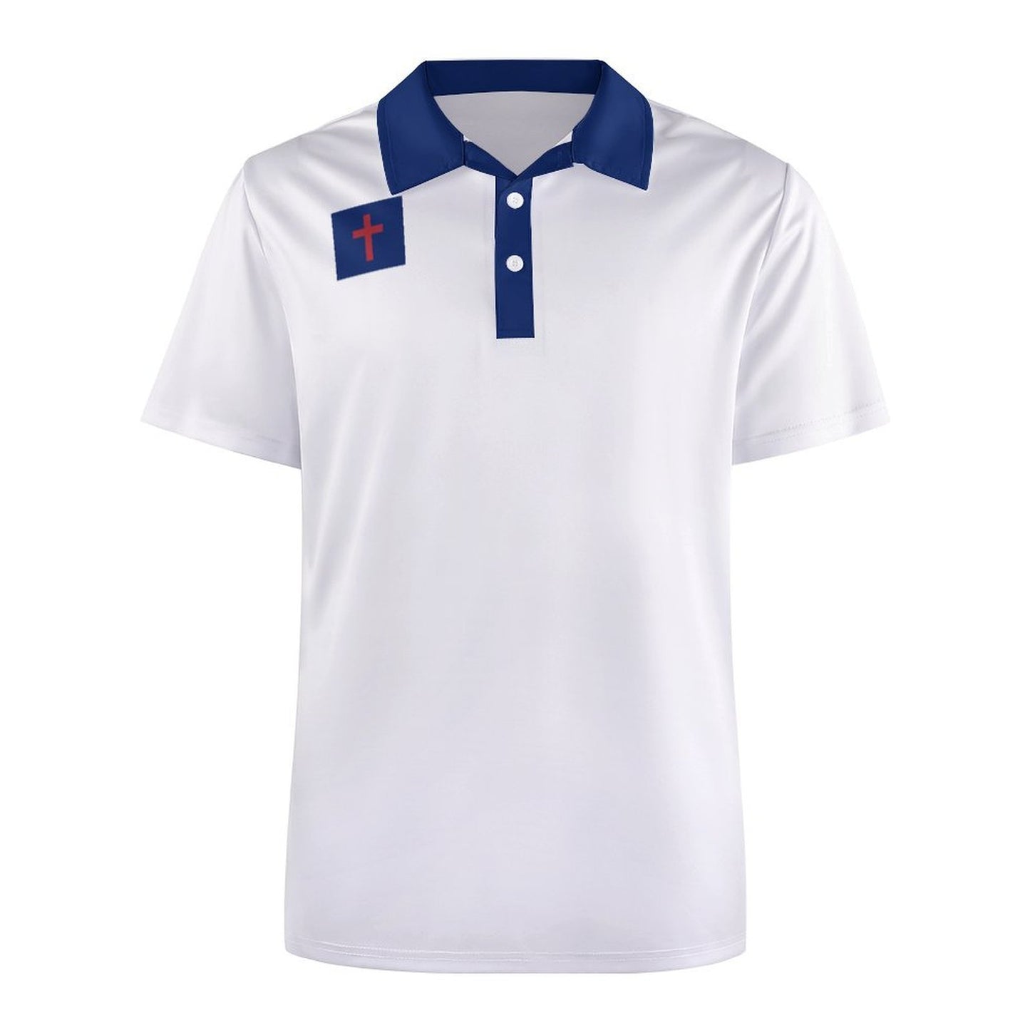 Christian Flag Inspired Style-2 Women's Straight Fit Polo Shirt