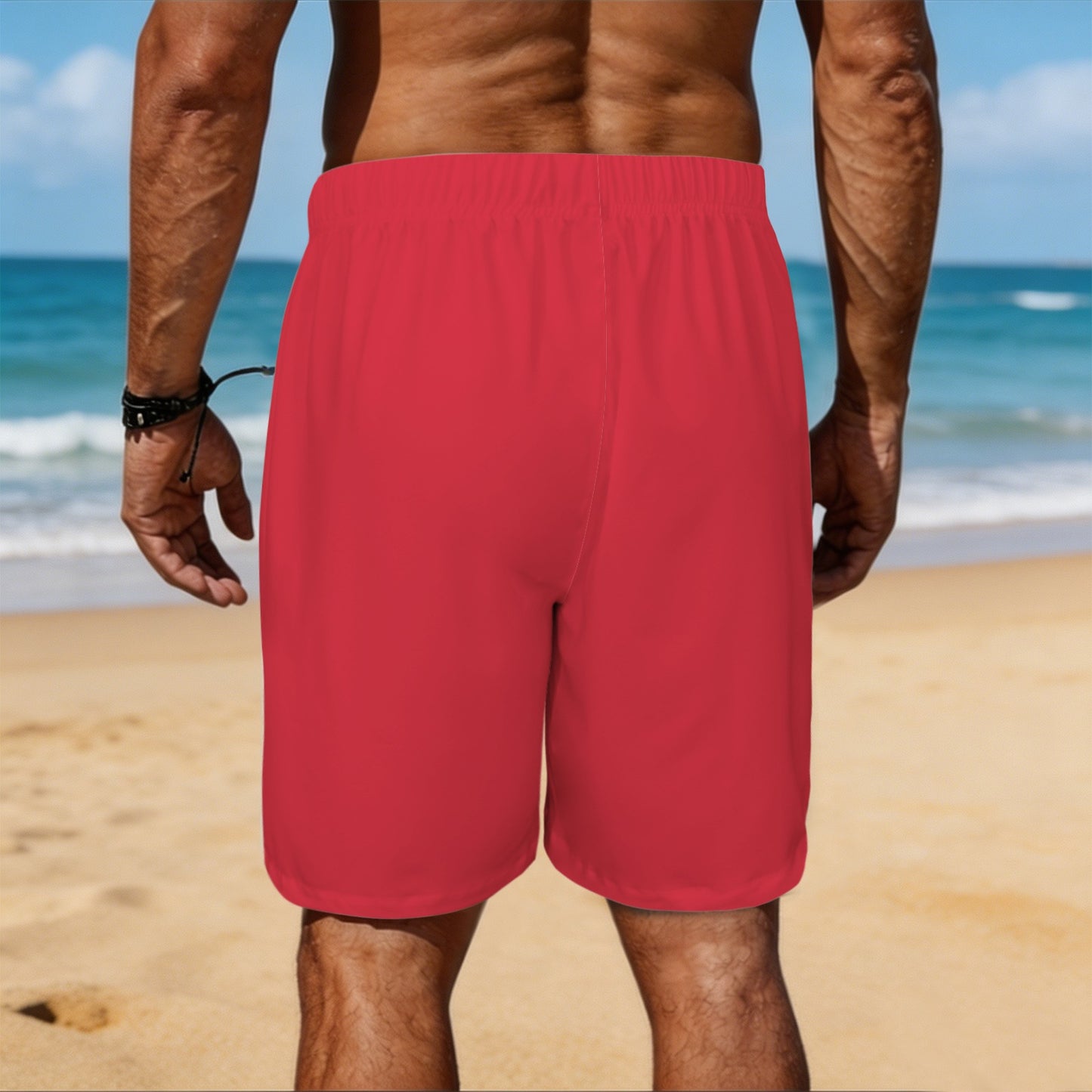 250 YEAR ANNIVERSARY USA/American Flag Inspired Men’s Draw String Pocket Beach Shorts Printed in the USA style-2