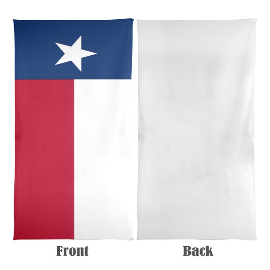 Texas Flag Beach Towel 31"x71" (Made in USA)