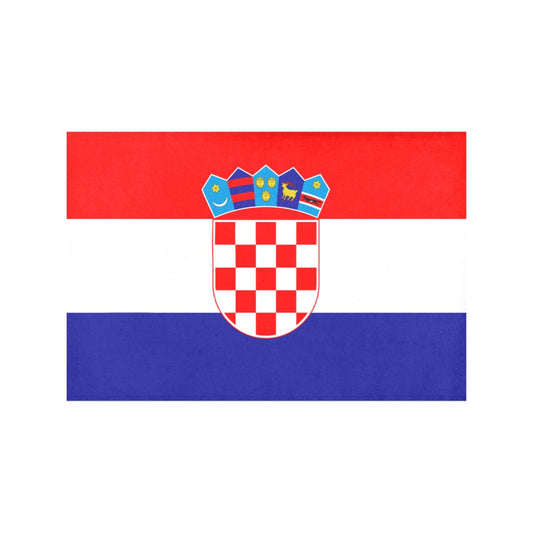 Croatia Flag Placemats 12" x 18" (Set of 6)