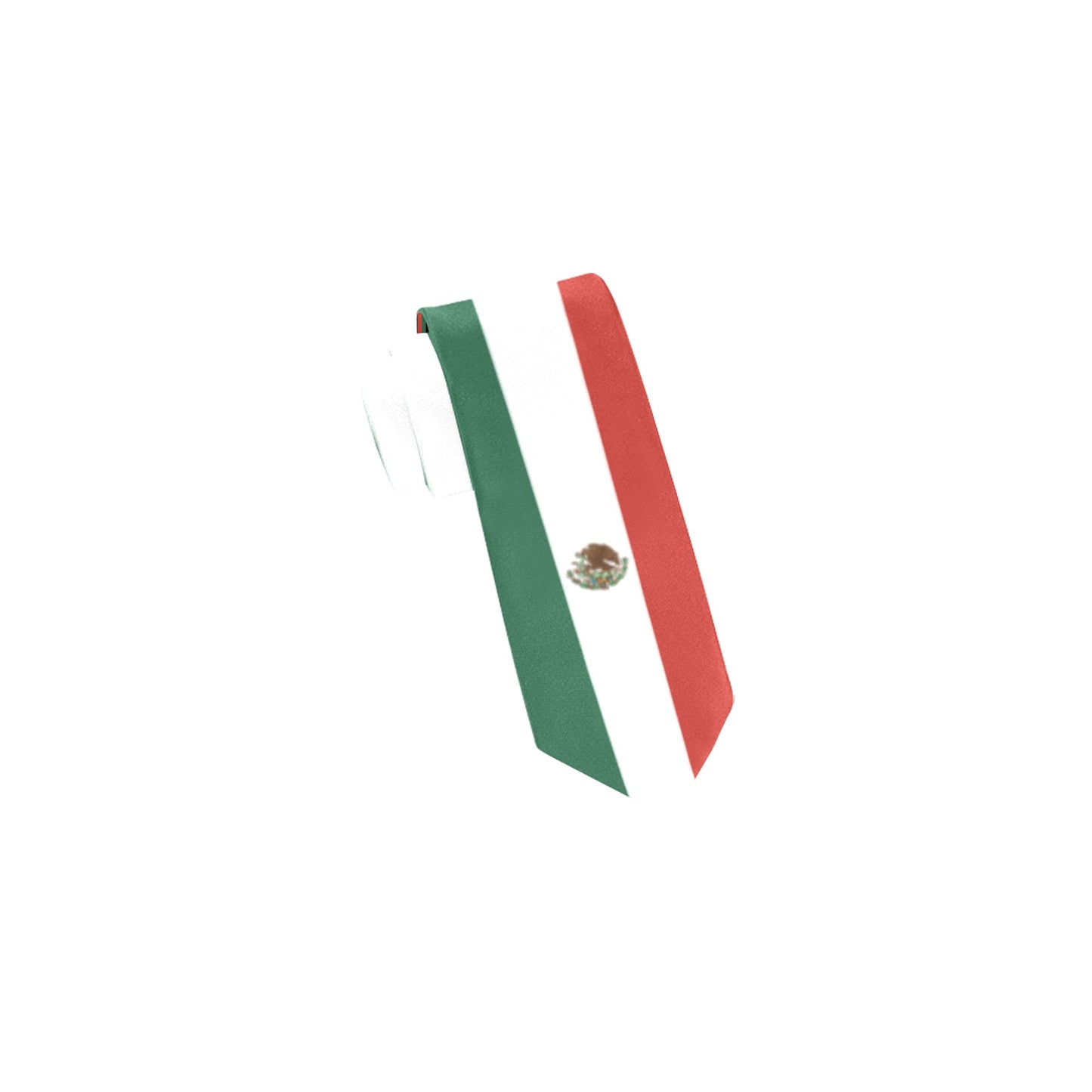 Mexico Flag Inspired Classic Necktie (Two Sides)