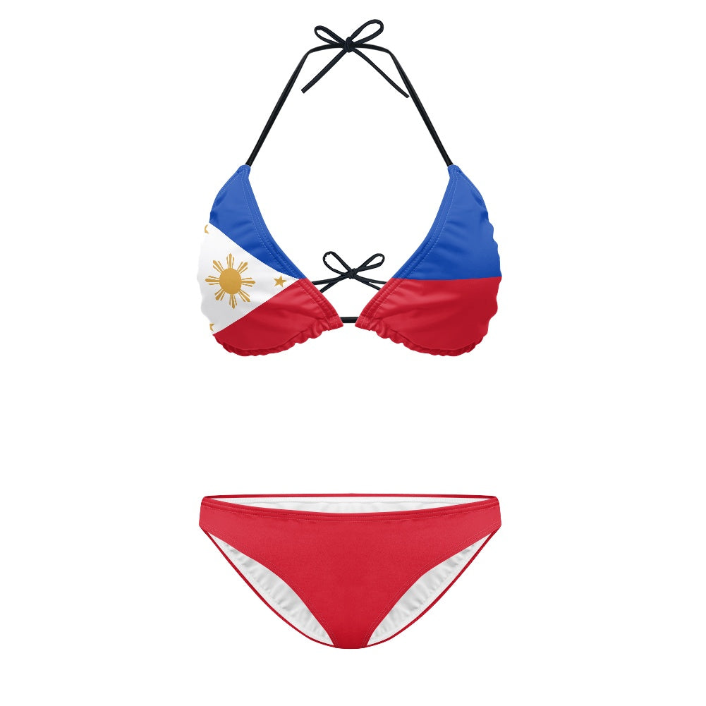 Philippines Flag Inspired Women's Bikini