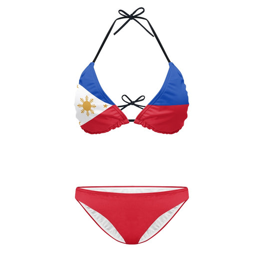 Philippines Flag Inspired Women's Bikini