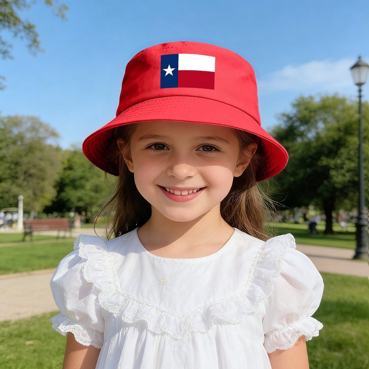 Texas Flag Inspired Kids’ Bucket Hat | Ships from USA