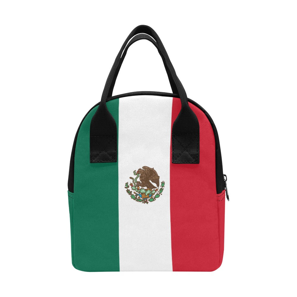 Mexico Flag Inspired Insulated Lunch Bag