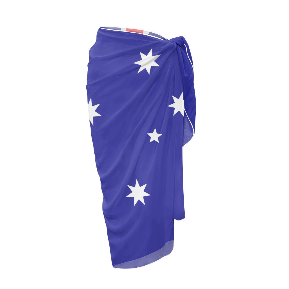 Australia Flag Inspired Bikini Cover-Up