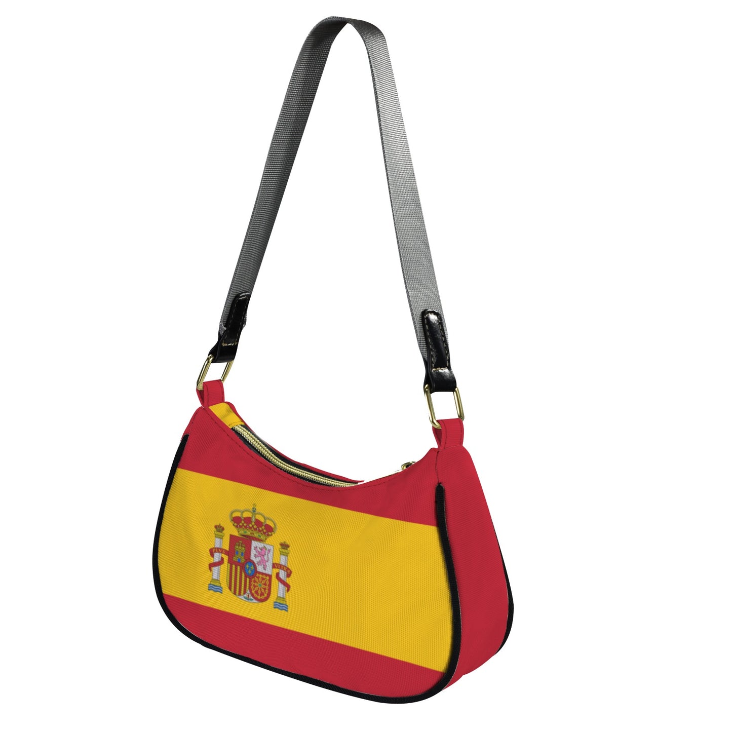 Spain Flag Inspired Women's Shoulder Bag