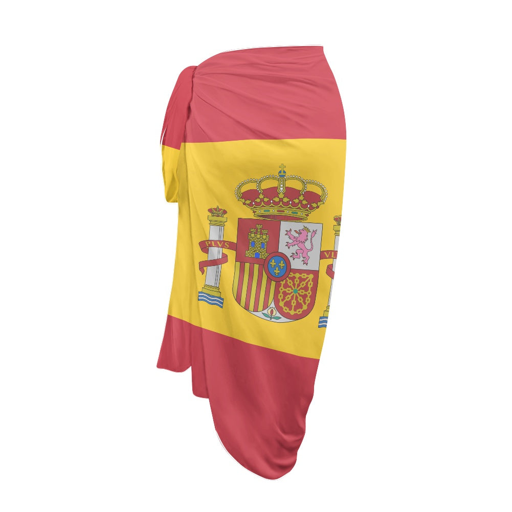Spain Flag Inspired Bikini Cover-Up