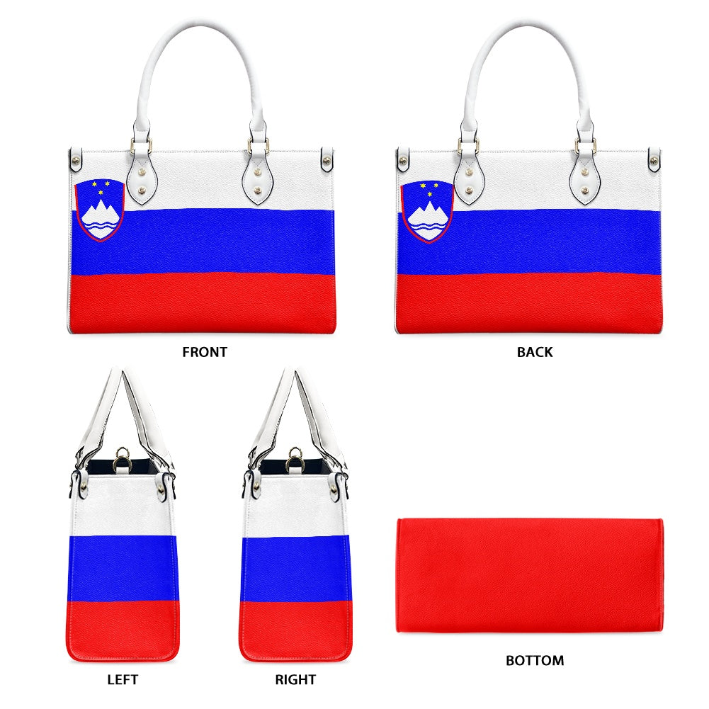 Slovenia Ladies PU handbag - Luv My Flag