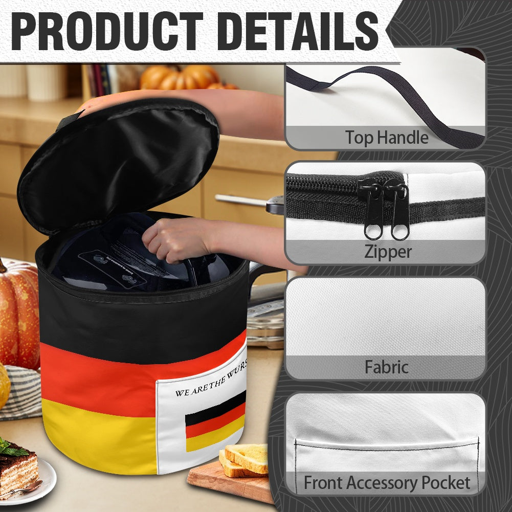 Germany Flag Inspired "WE ARE THE WURST" Electric Pressure Cooker Insulation Bag