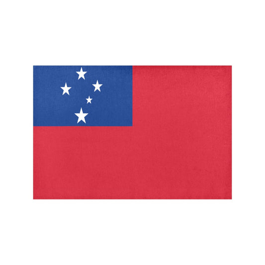 Samoa Flag Placemats 12" x 18" (Set of 6)