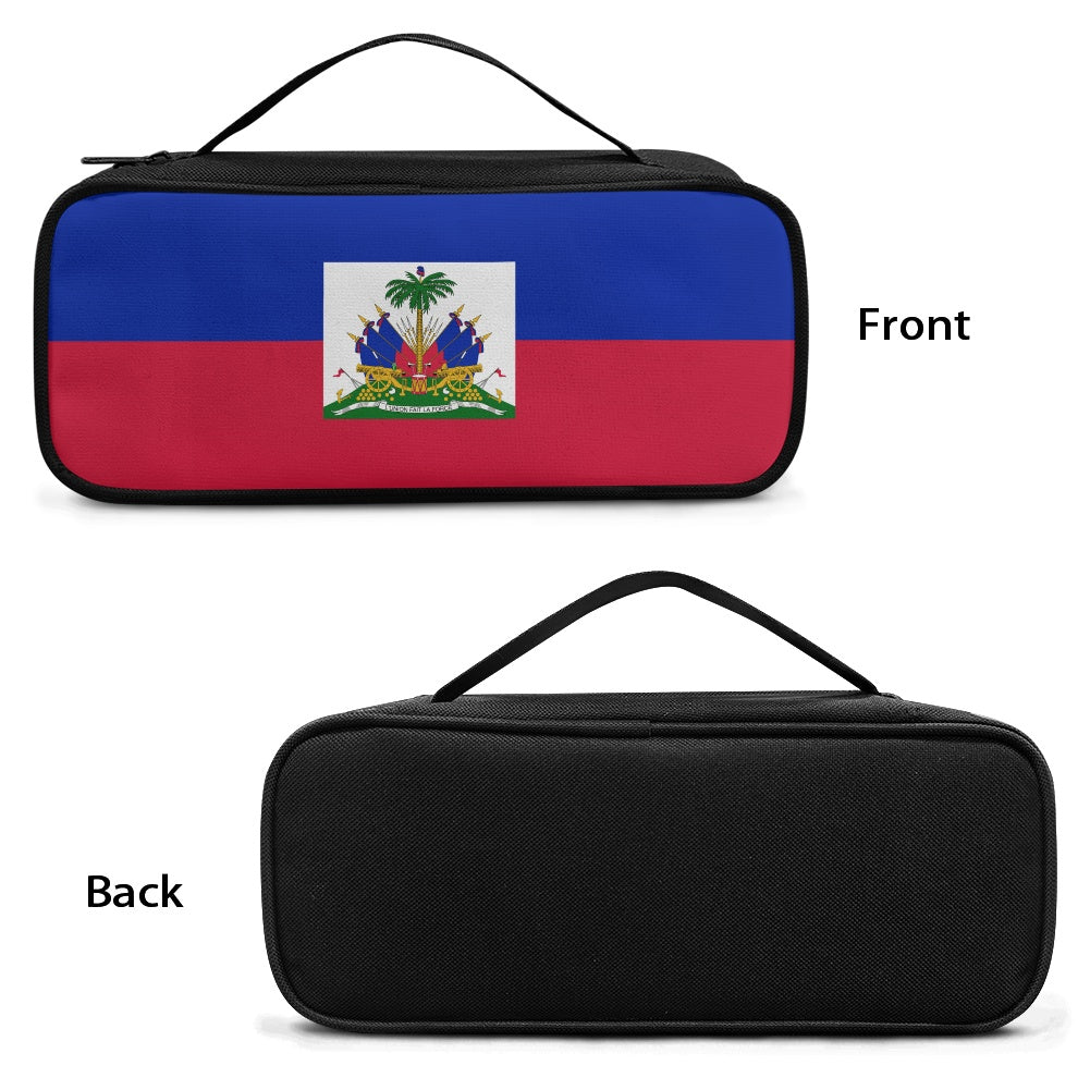 Haiti Flag Inspired Stethoscope Storage Bag
