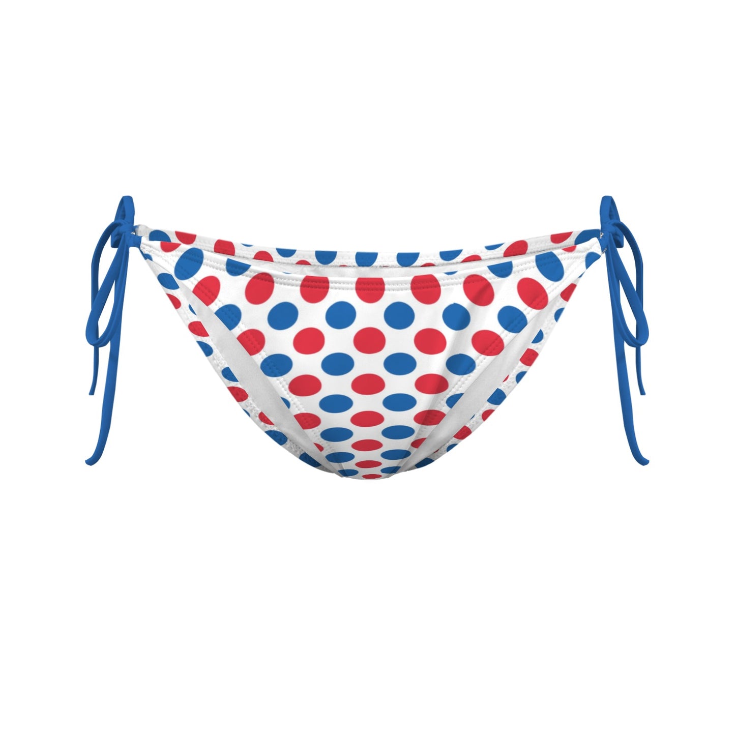 USA/American Flag Inspired Polka Dot Pattern Sexy Halter Bikini Bottom