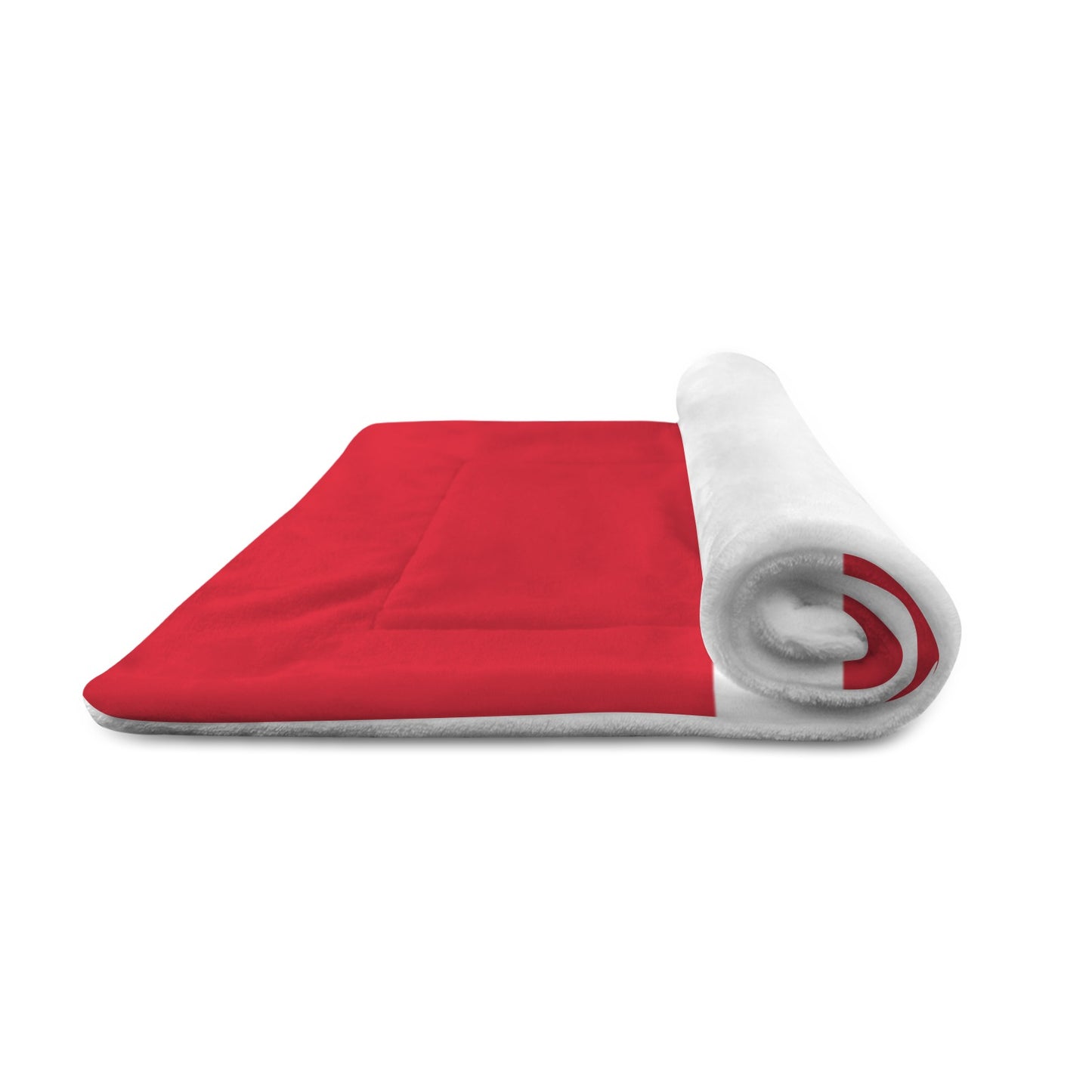 Peru Flag Inspired Pet Mat 25x18inch (Made in the USA)