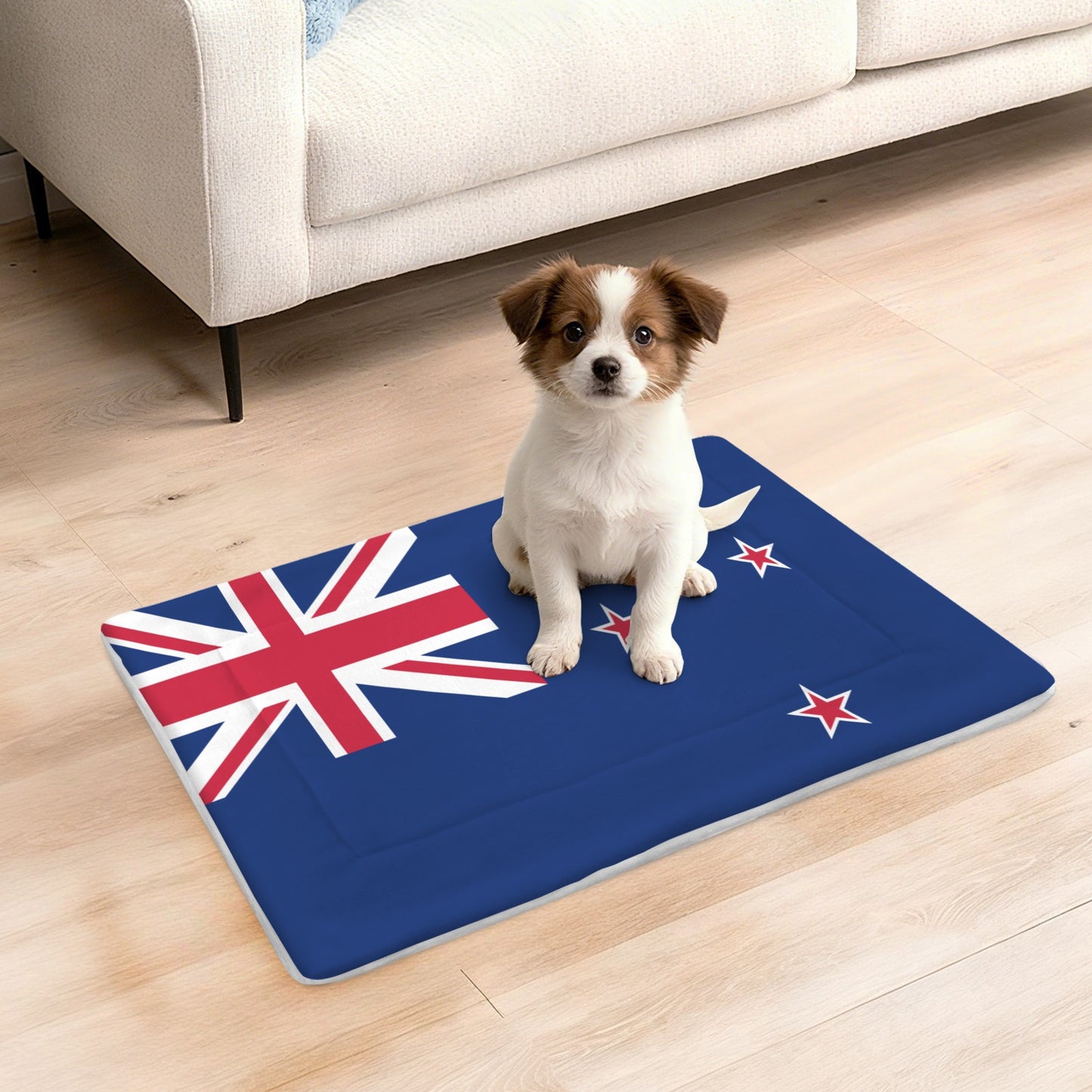 New Zealand Flag Inspired Pet Mat 25x18inch (Made in the USA)