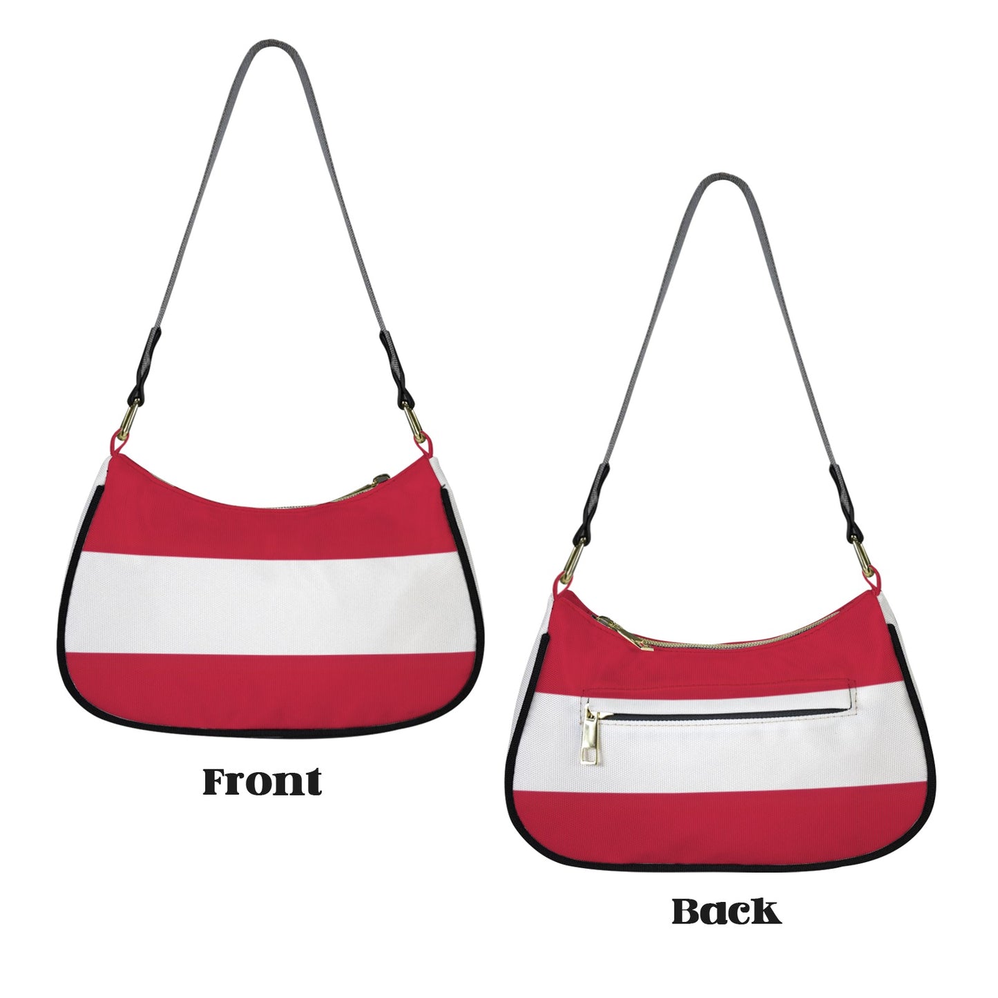 Austria Flag Inspired Women's Shoulder Bag