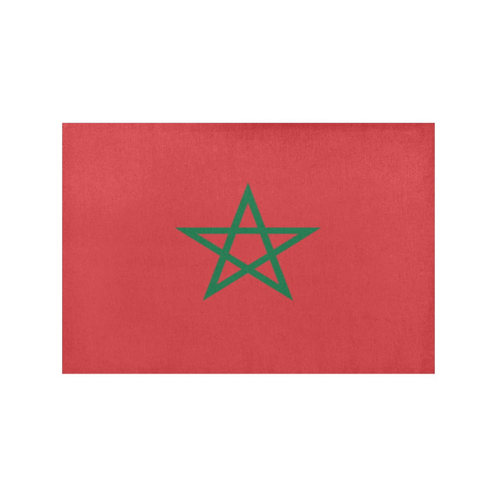 Morocco Flag Placemats 12" x 18" (Set of 6)