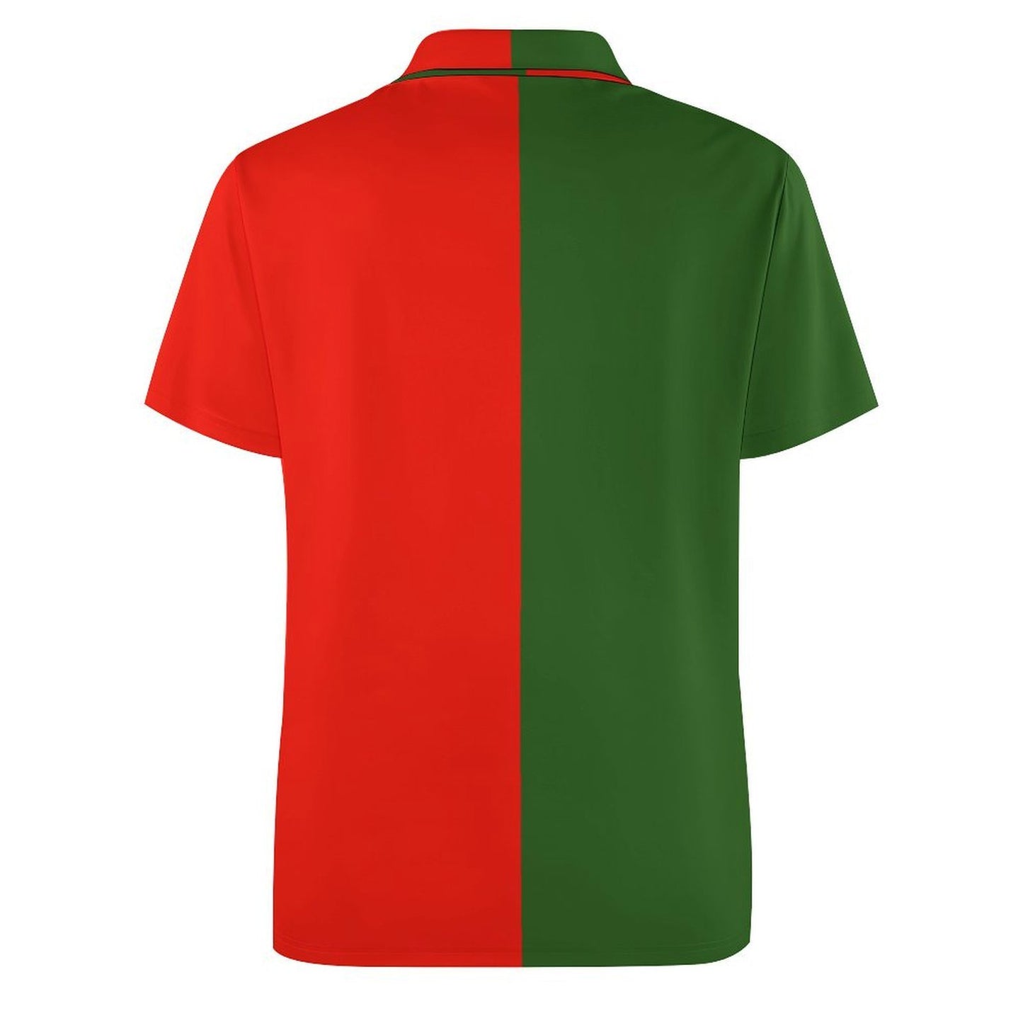Portugal Flag Inspired Women's Straight Fit Polo Shirt