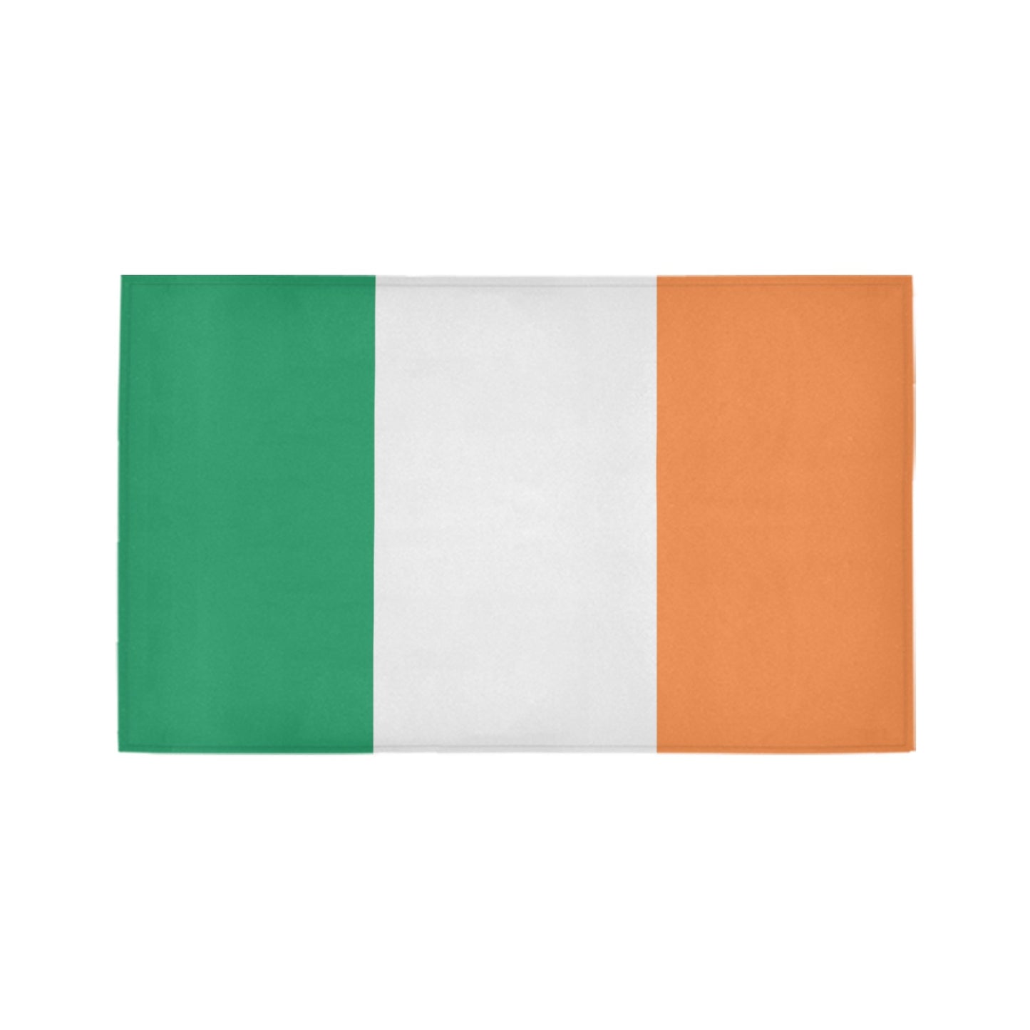 Ireland Flag Inspired Doormat 30" x 18" (Sponge Material)