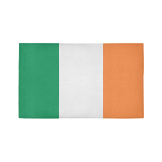Ireland Flag Inspired Doormat 30" x 18" (Sponge Material)