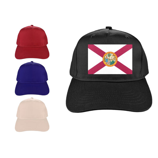 Florida Flag Baseball Cap (Made in USA)