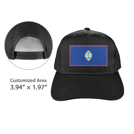 Guam Flag Inspired Baseball Cap | Printed in the  USA