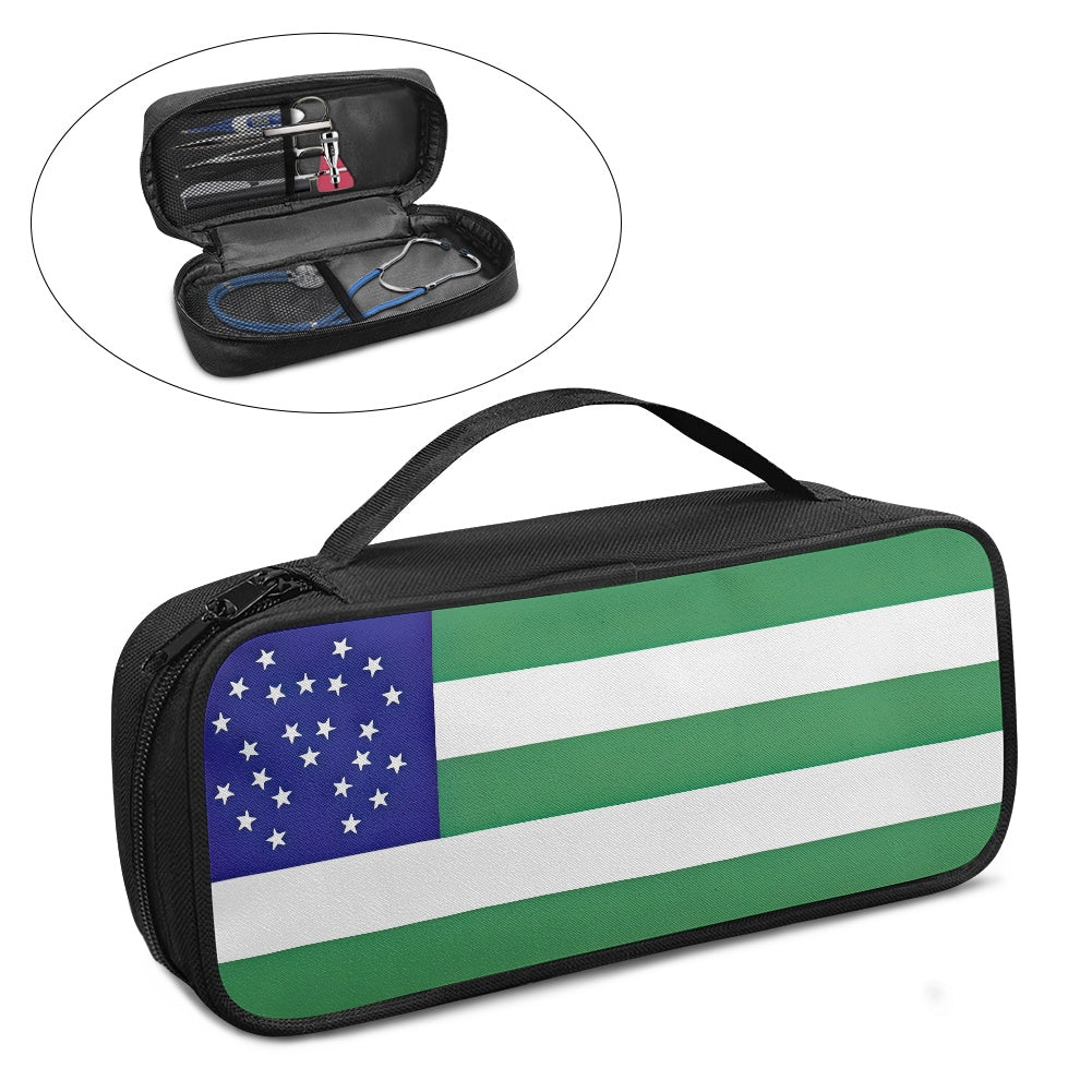 NYPD Flag Inspired Stethoscope Storage Bag