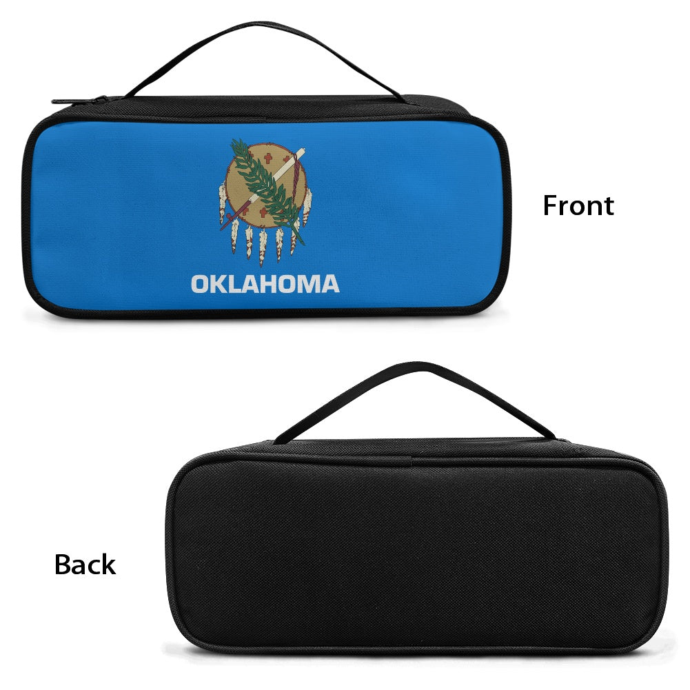 Oklahoma Flag Inspired Stethoscope Storage Bag