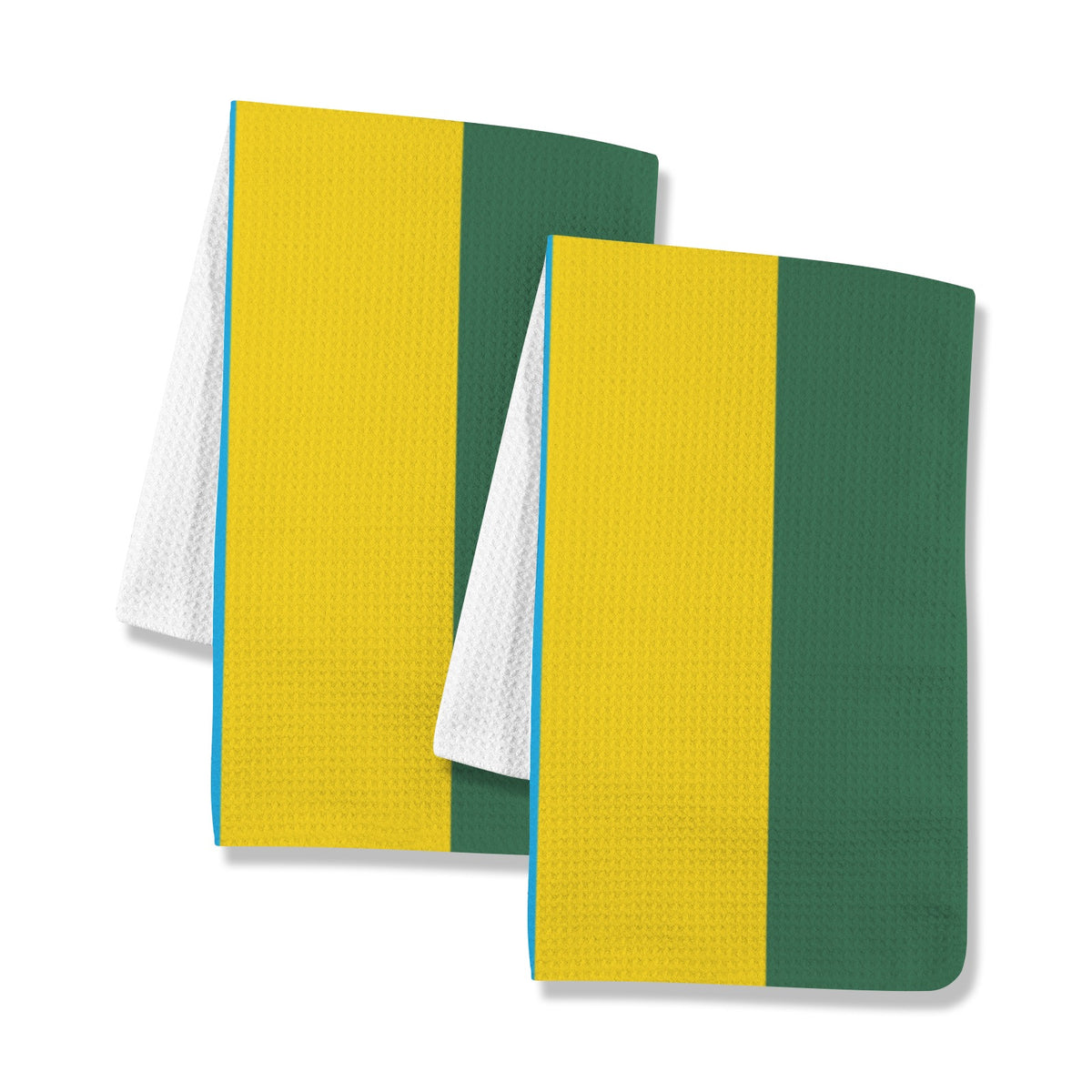 Rwanda Flag Inspired Kitchen Towel 40X60cm (Pack of 2) | Printed In the USA