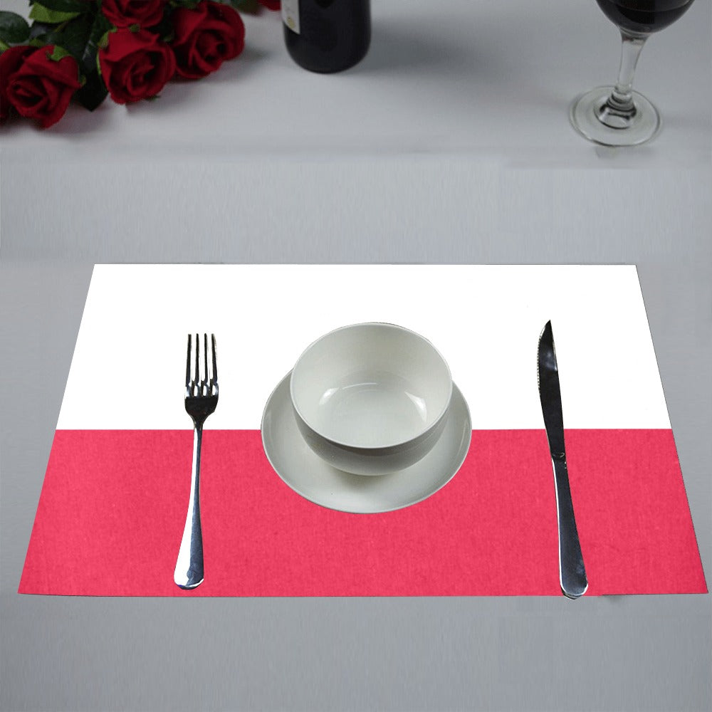 Poland Flag Placemats 12" x 18" (Set of 6)