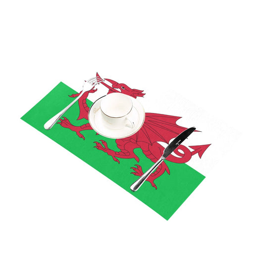 Wales Flag Placemats 12" x 18" (Set of 6)