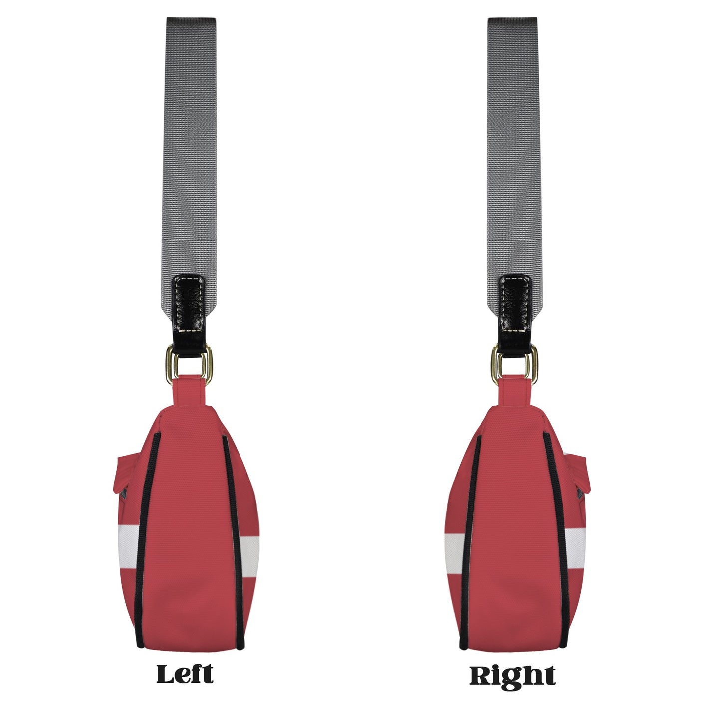 Denmark Flag Inspired Women's Shoulder Bag