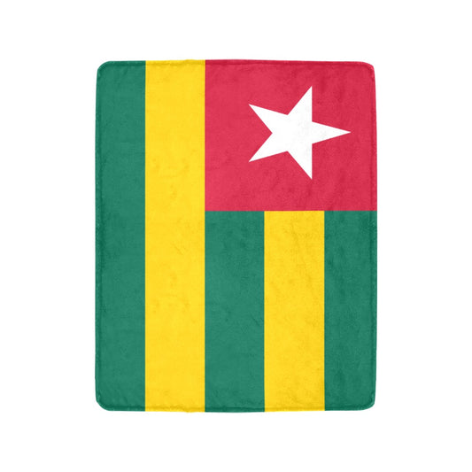 Luv My Flag blanket featuring Togo's colorful national flag.