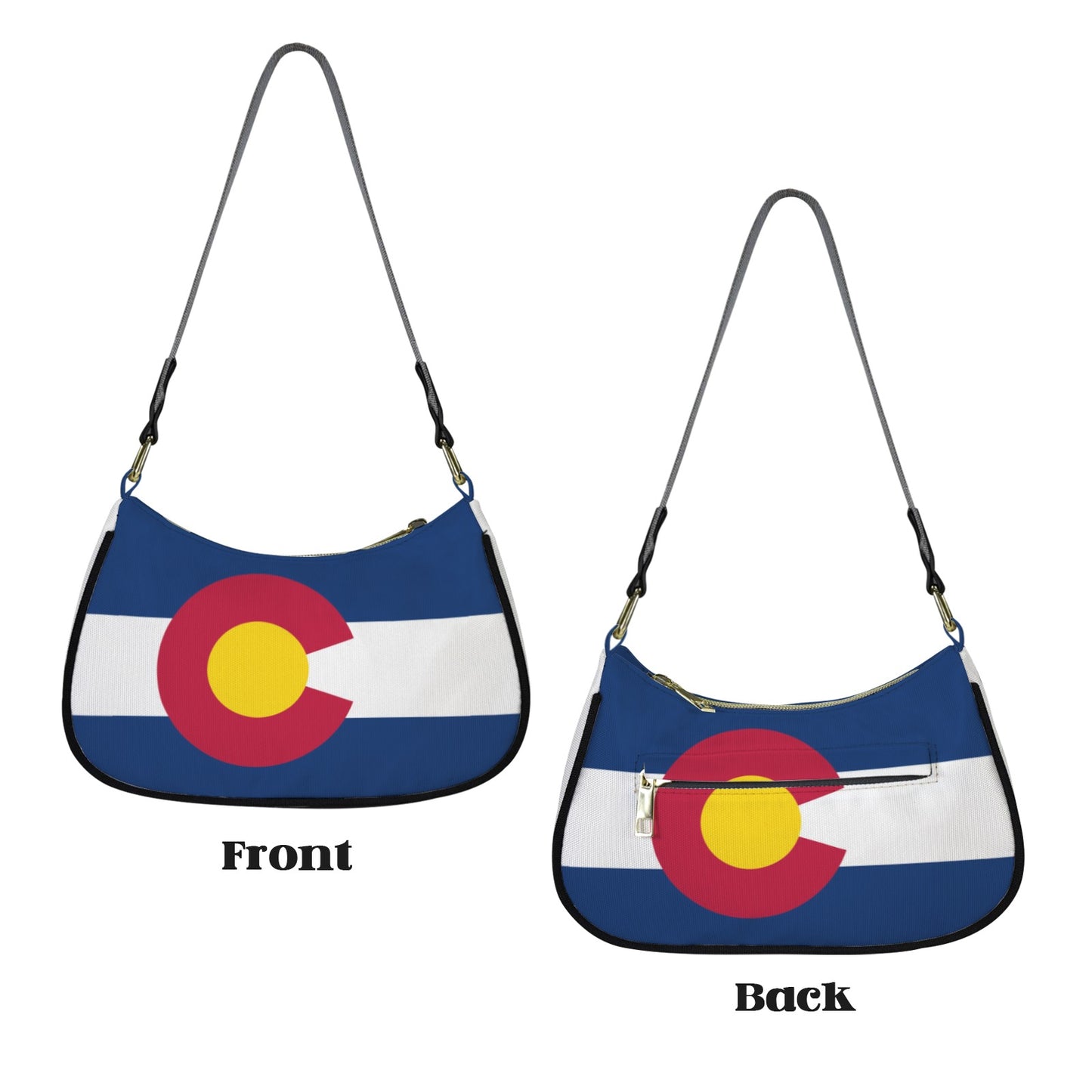 Colorado Flag Inspired Women's Shoulder Bag