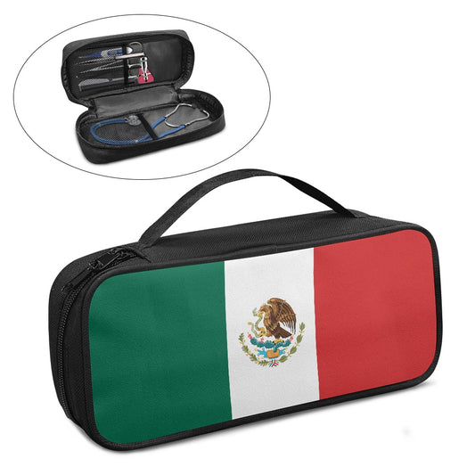 Mexico Flag Inspired Stethoscope Storage Bag