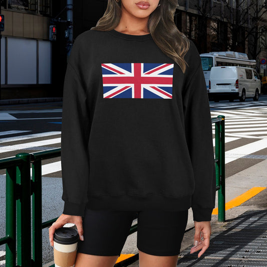 UK/Great Britain Flag Unisex Fleece Sweatshirt (Made in the USA)