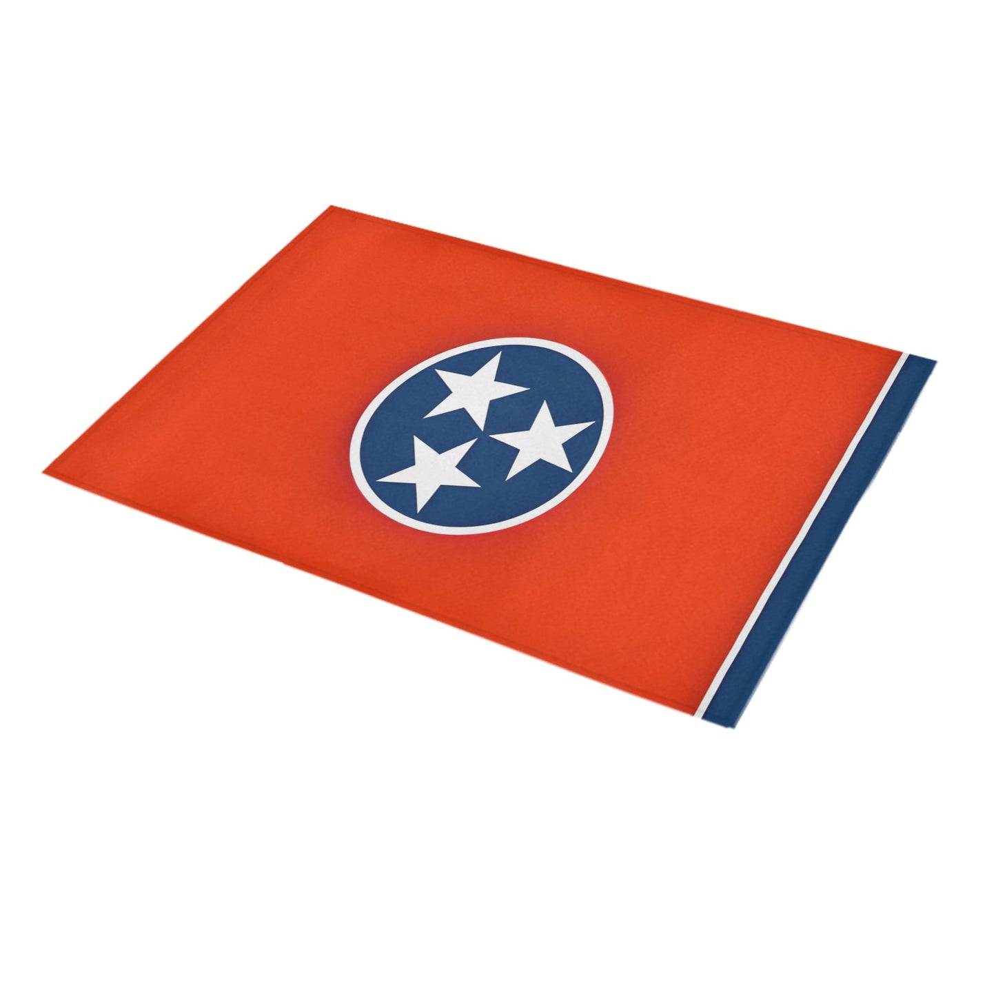Tennessee Flag Inspired Doormat 30" x 18" (Sponge Material)