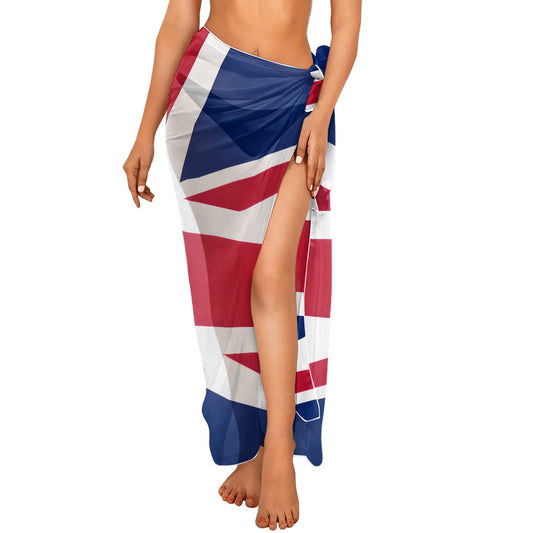 UK/Great Britain Flag Inspired Bikini Cover-Up
