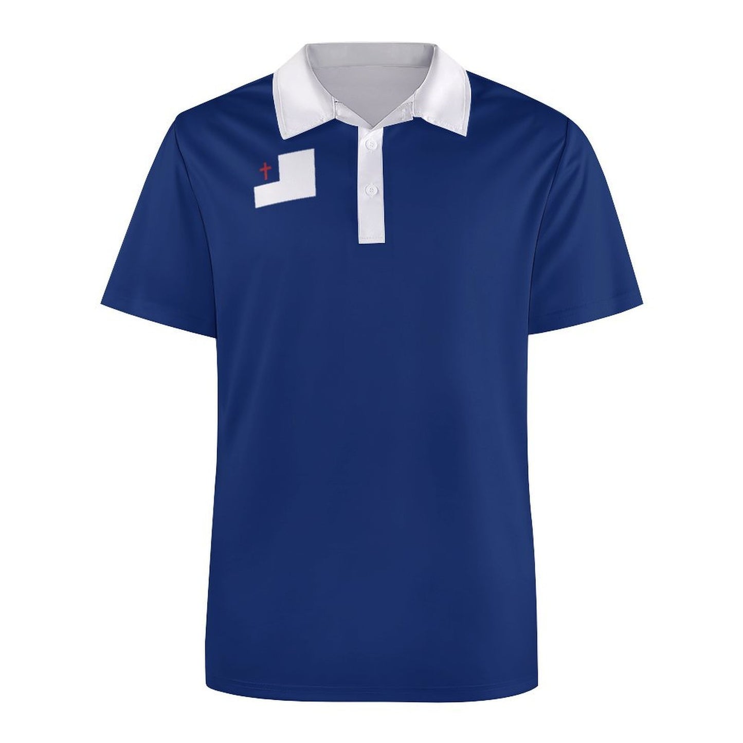 Christian Flag Inspired Women's Straight Fit Polo Shirt