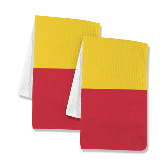 Guinea Flag Inspired Kitchen Towel 40X60cm (Pack of 2) | Printed In the USA