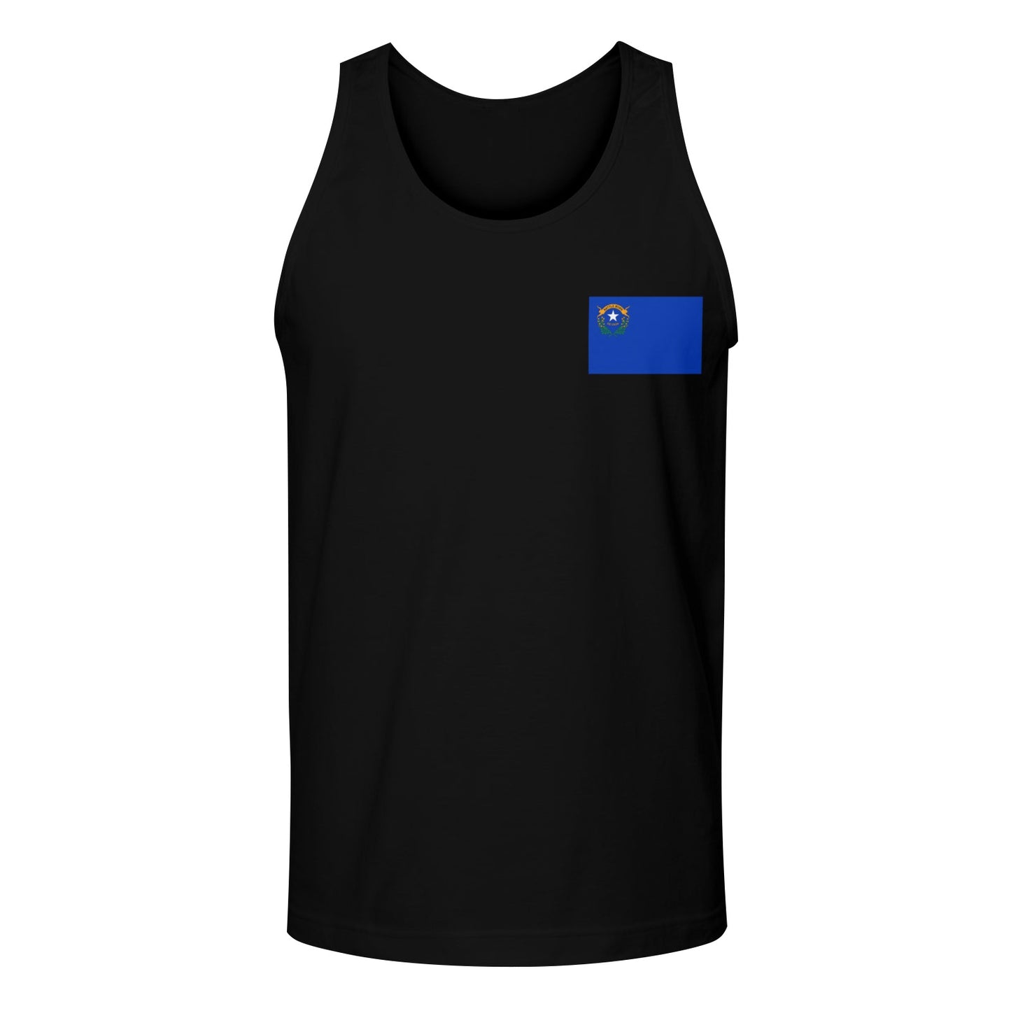 Nevada Flag Men's Tank Top (Front Printing) | Ships from USA