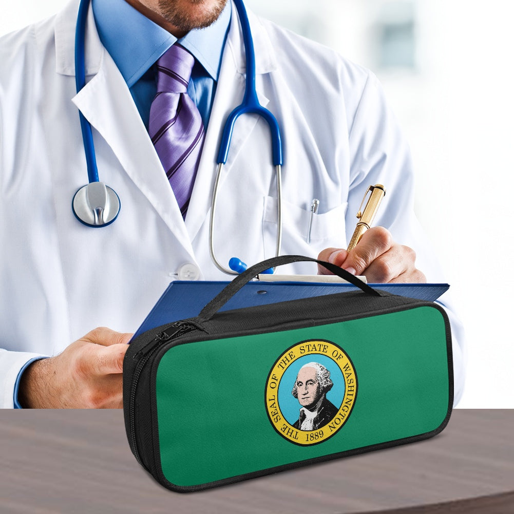 Washington Flag Inspired Stethoscope Storage Bag
