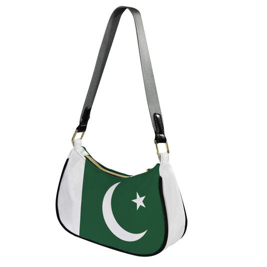 Pakistan Flag Inspired Women's Shoulder Bag