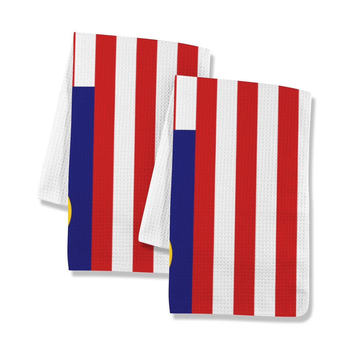 Malaysia Flag Inspired Kitchen Towel 40X60cm (Pack of 2) | Printed In the USA
