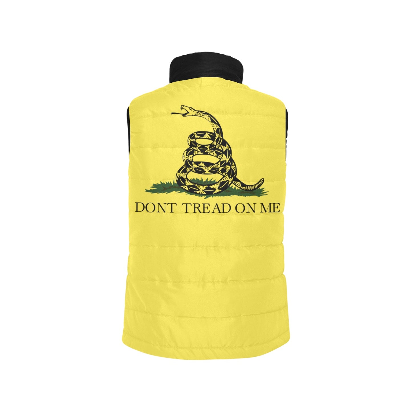 Gadsden Flag Inspired Women's Padded Vest