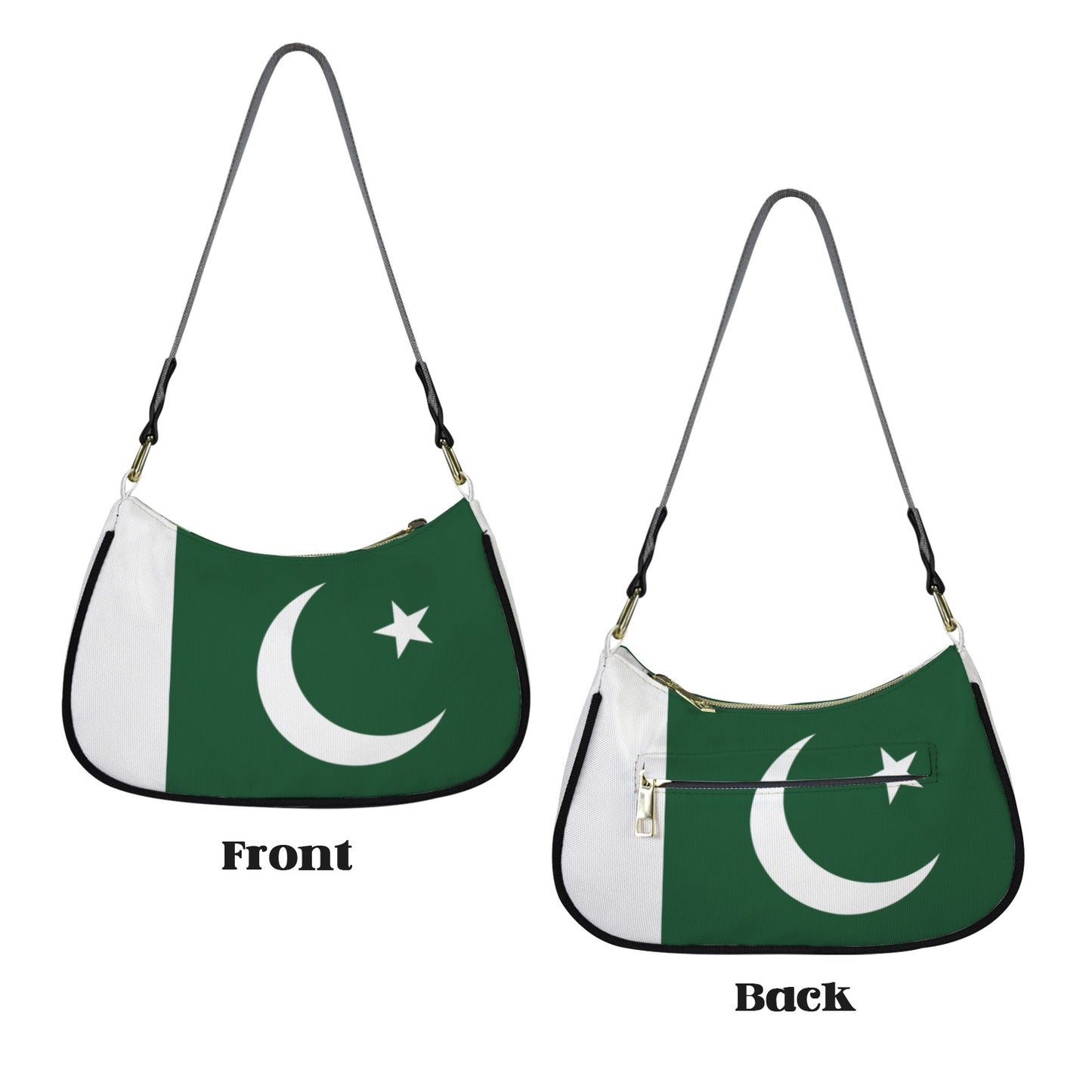 Pakistan Flag Inspired Women's Shoulder Bag