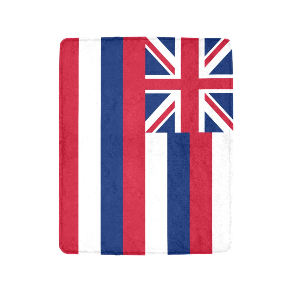 Luv My Flag blanket featuring the Hawaiian flag design.