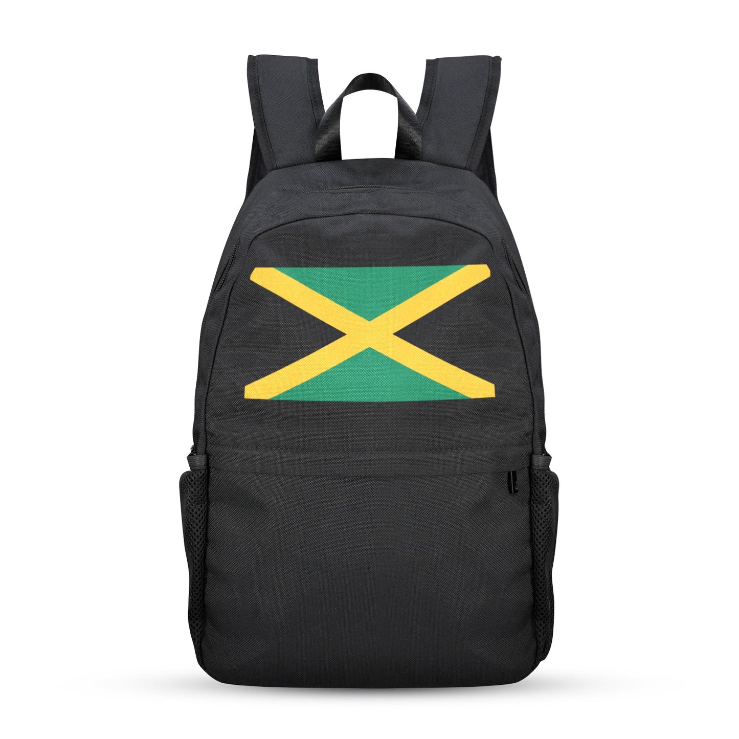 Jamaica Flag Inspired Casual Backpack Printed in the USA